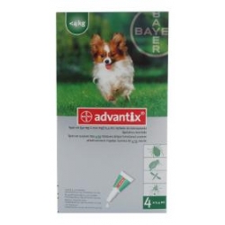 ADVANTIX BAYER dla psa do 4kg - 4 pipety x 0,4ml